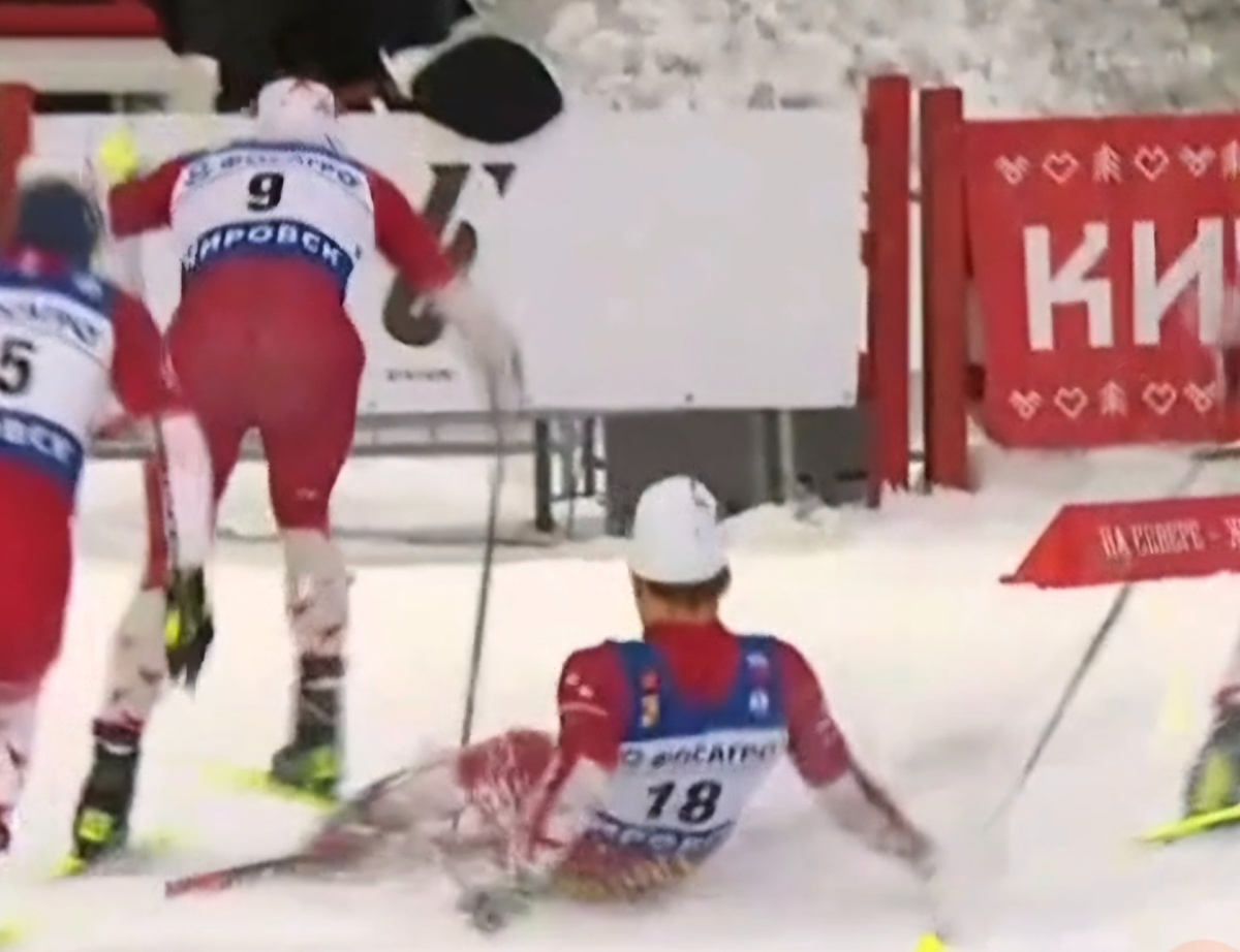 Падение Большунова