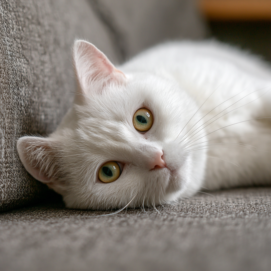 Кошка внимательно вслушивается в голос человека: животные тонко реагируют на наш тон и тембр и часто говорят с нами гораздо больше, чем мы привыкли замечать.