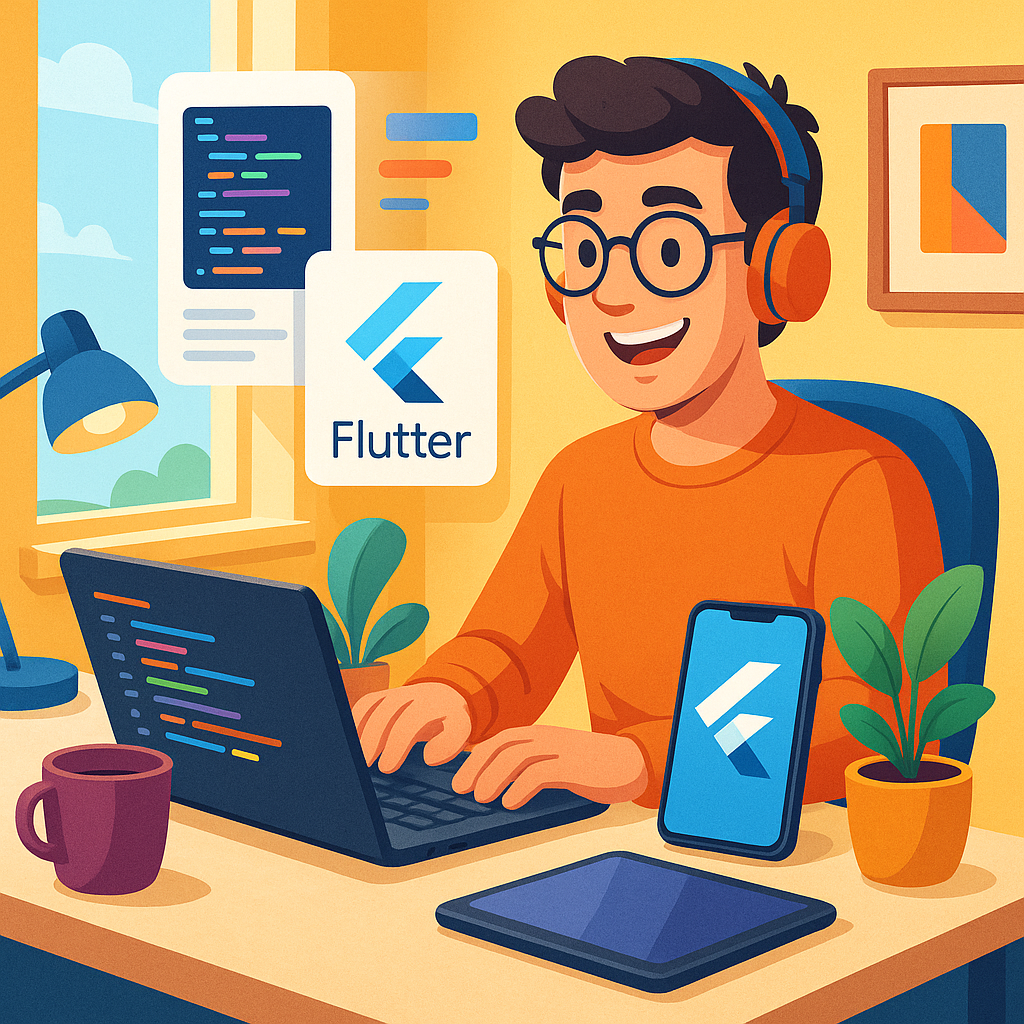 Flutter — это классный фреймворк от Google для создания кроссплатформенных мобильных приложений, и если у вас в планах стать мобильным разработчиком в России, вы попали по адресу.