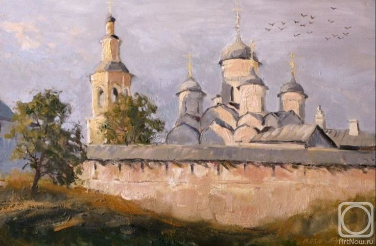 "Спасо-Прилуцкий монастырь" картина Серебренниковой Ларисы