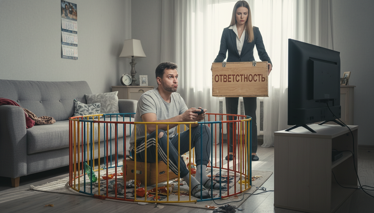 Домашний мальчик - мужчина