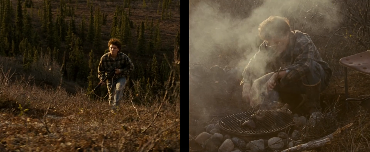 Кадр из  фильма "В диких условиях" (2007)