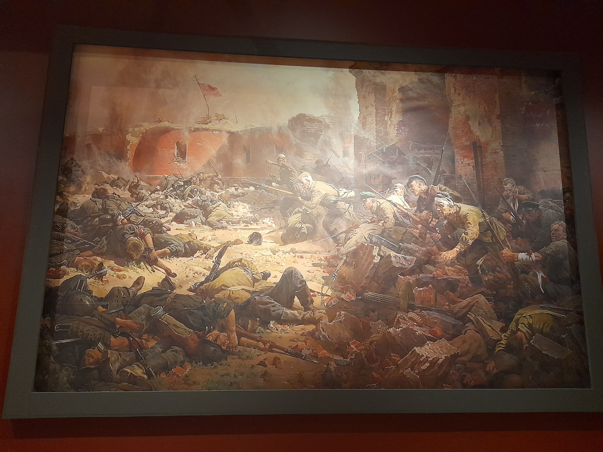 П.А. Кривоногов. "Защитники Брестской крепости" 