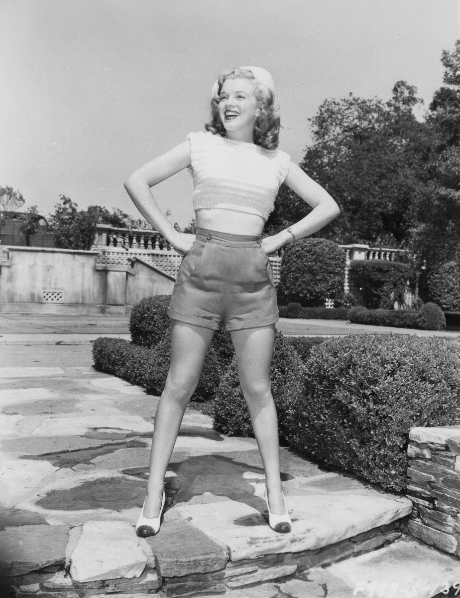 Мэрилин Монро. 1947 год. Фотограф Эд Бэрд.