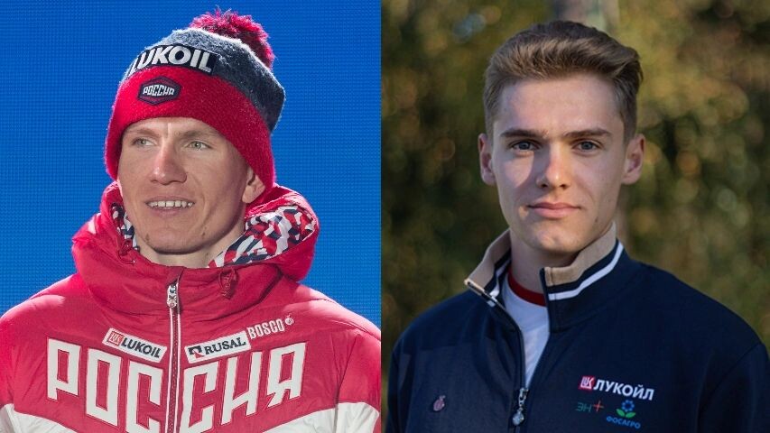    Александр Большунов и Александр Бакуров. Фото: commons.wikimedia.org