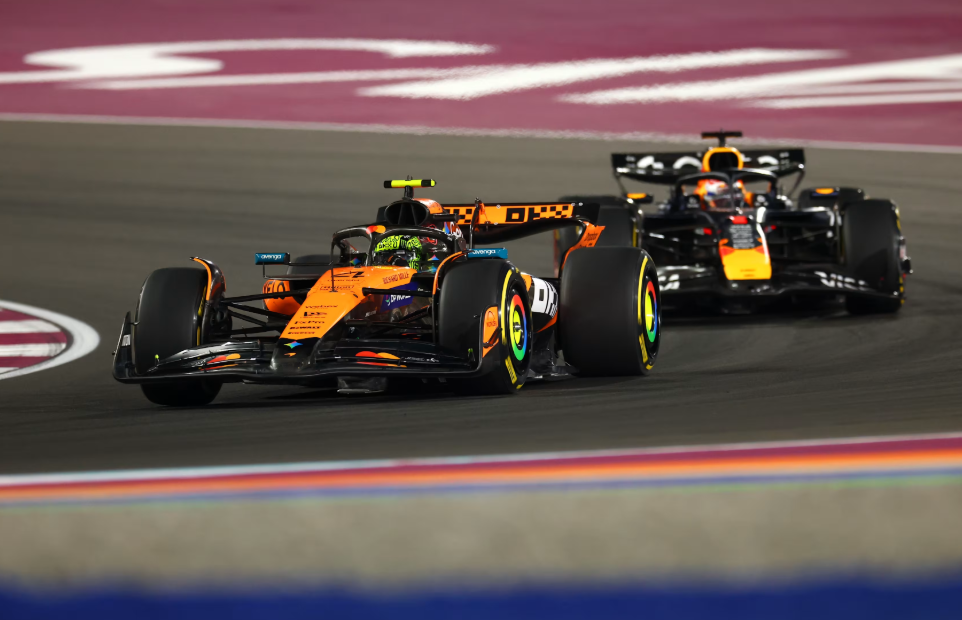 Ферстаппен не смог обойти Норриса и подняться на третье место.