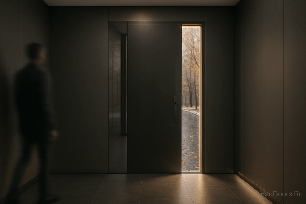    Зеркальные двери в графитовых тонах: стиль и функциональность Autor