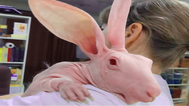 В Самарской глубинке появился ушастый мутант