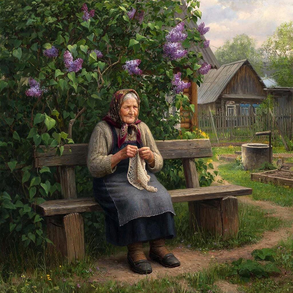 Бабушка Аня.