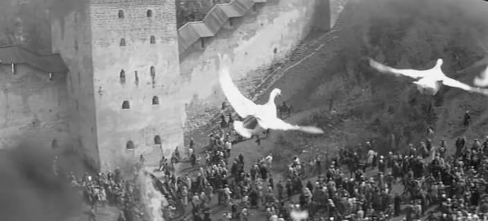 Кадр из фильма "Андрей Рублев"