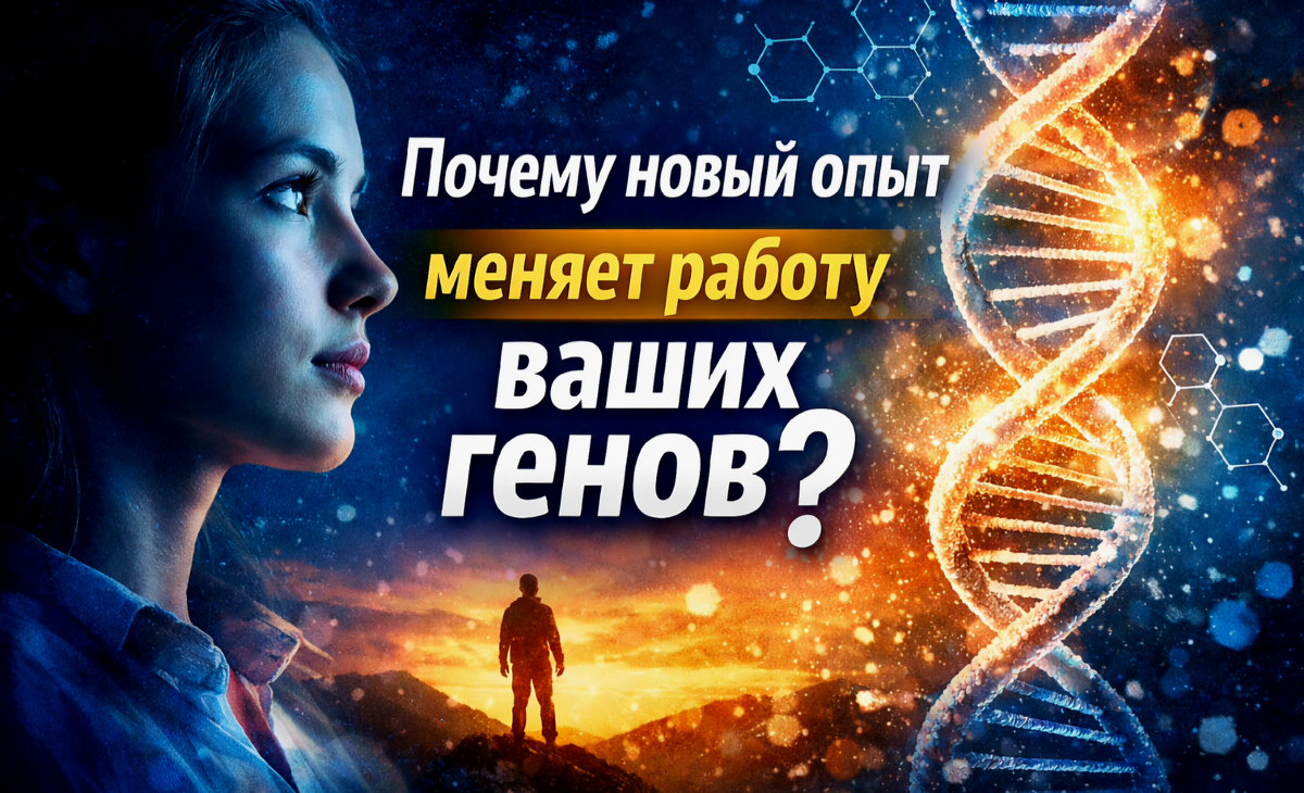 Почему новый опыт меняет работу ваших генов?