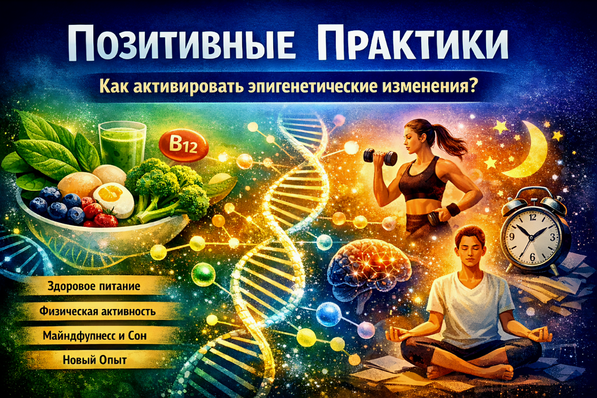 Как образ жизни влияет на гены?