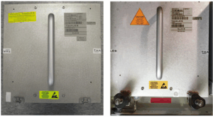    Слева необслуживаемый ELAC (обратите внимание на наклейку), справа обслуживаемый.