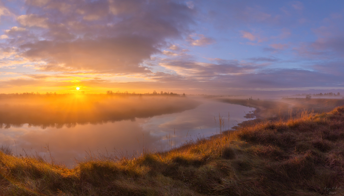 На рассвете...