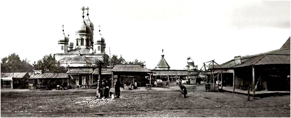 Ильинская площадь в начале прошлого столетия. Фото из открытых источников в интернете
