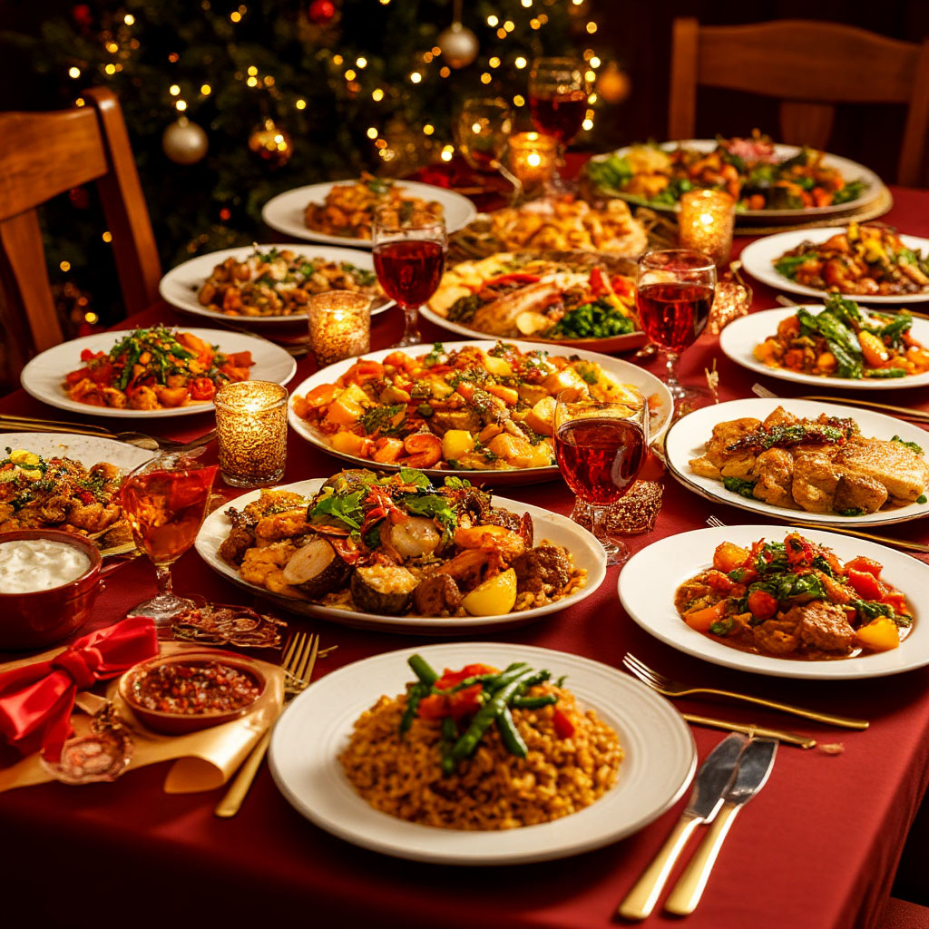 Новогодний стол