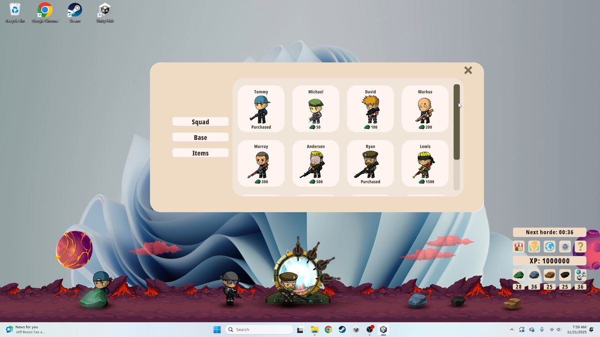 Игра Bottom Squad!