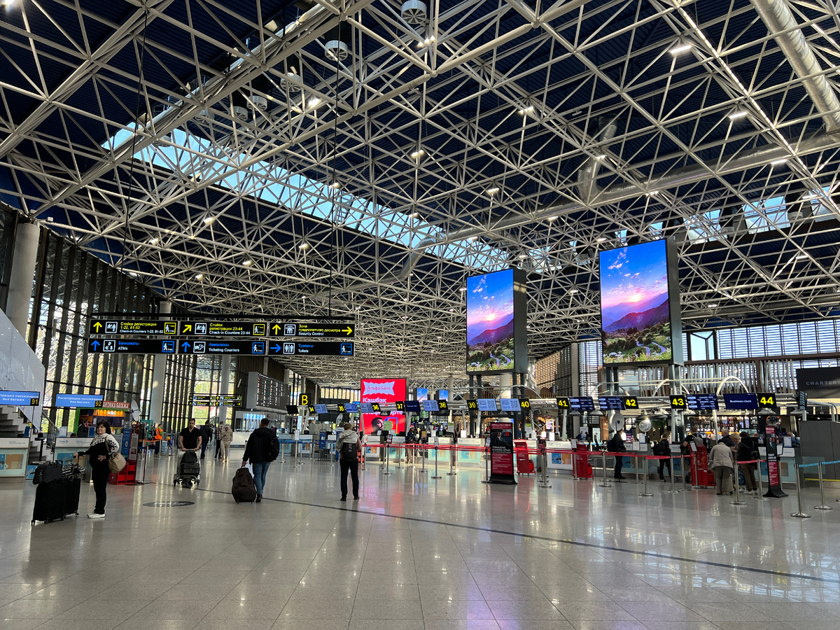 Аэропорт Сочи. Фото автора 
