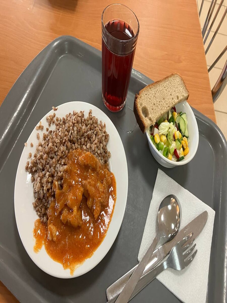 Этот обед был настоящим наслаждением