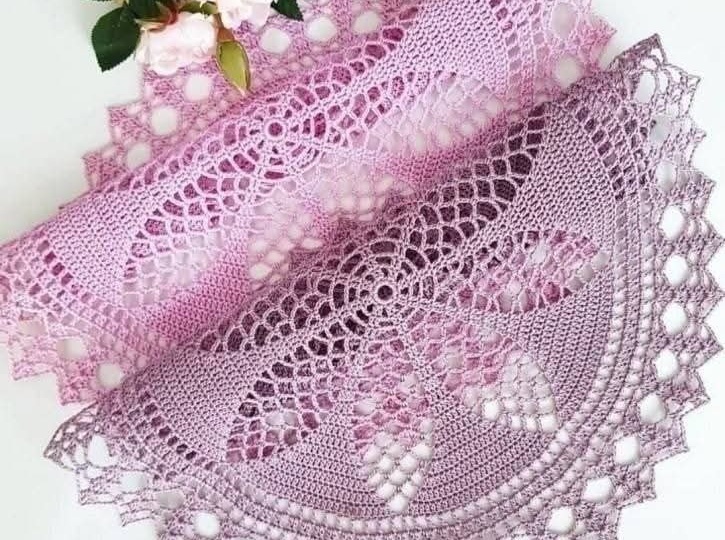 Салфетки крючком со схемами