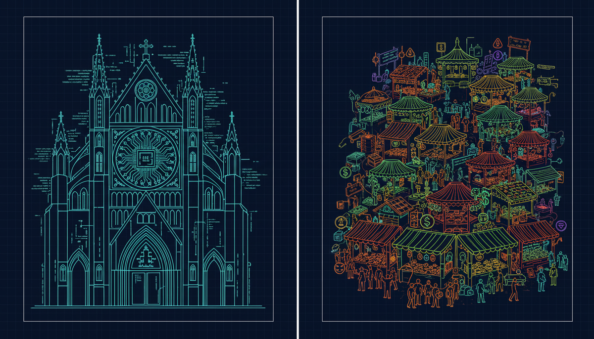 Собор против Базара. Эволюция хакерской идеи.