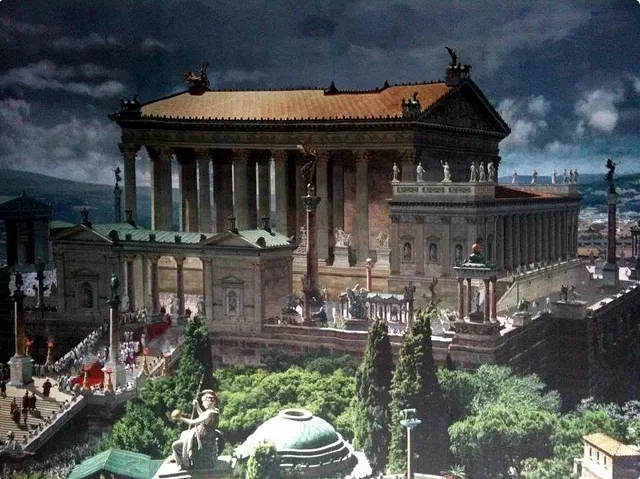 Храм Юпитера Капитолийского, современная художественная реконструкция