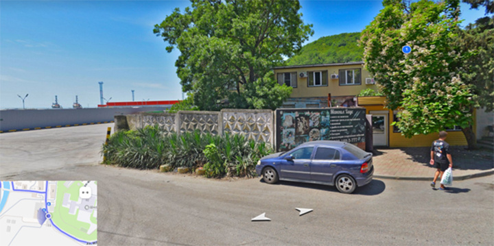    Управляющее портом предприятие, владельцем которого остаётся Новрузов, находится по одному адресу с шашлычной//Скриншот: онлайн-сервис "Яндекс. Карты"