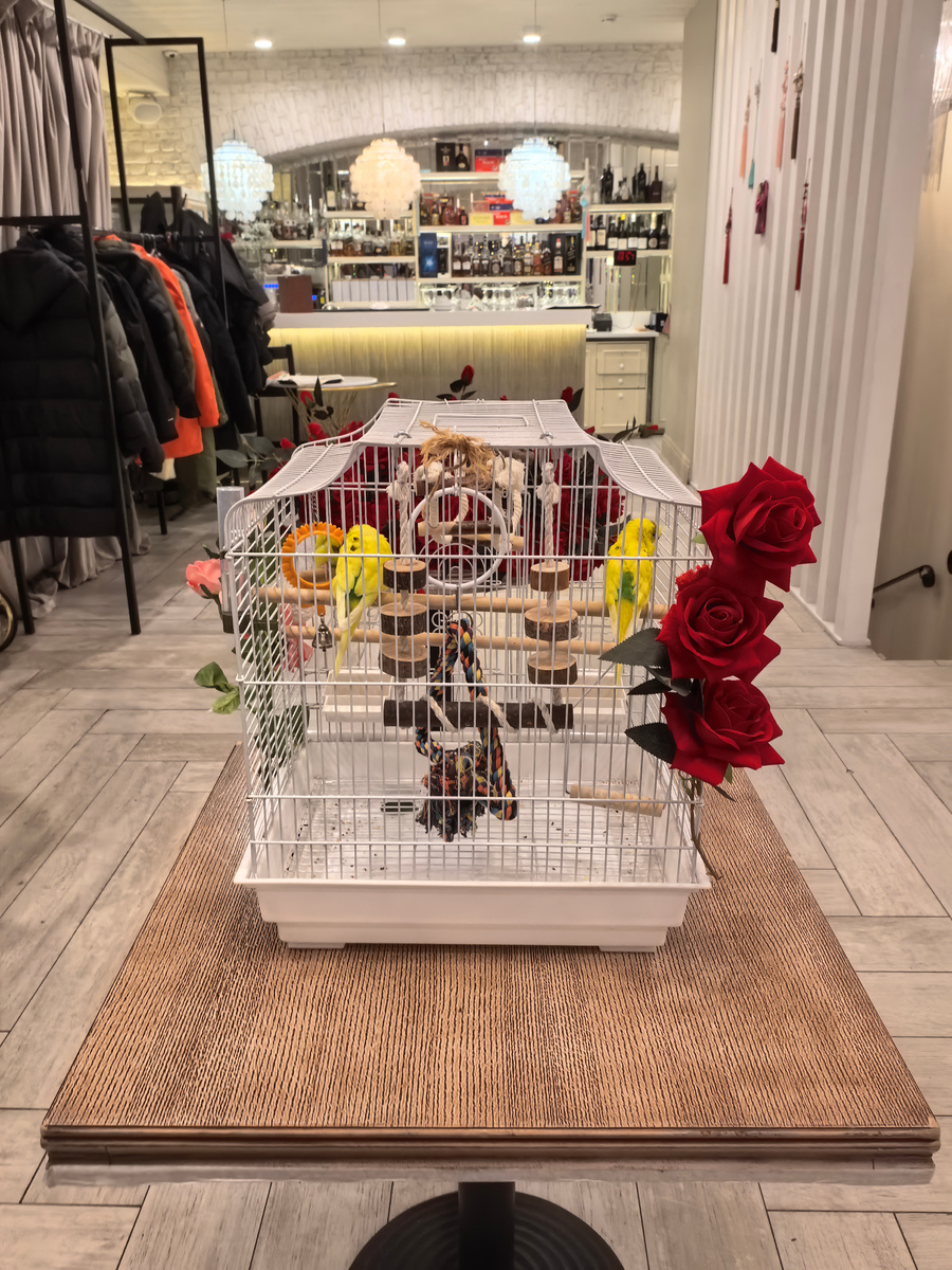 Вход в зал ресторана "Пхеньян"