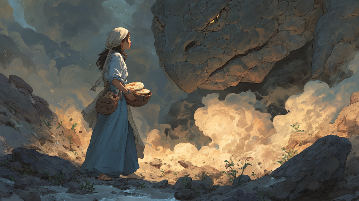 Легенда о лепёшке, что разбудила землю