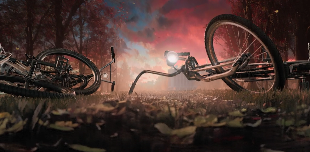 Кадр из заставки сериала «Очень странные дела» 5-й сезон. Шоураннеры Мэтт Даффер и Росс Даффер