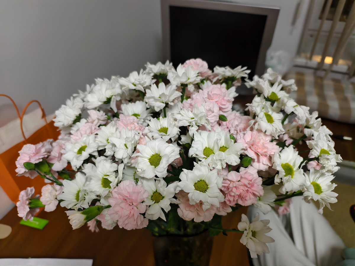 Такой прекрасный букет получился