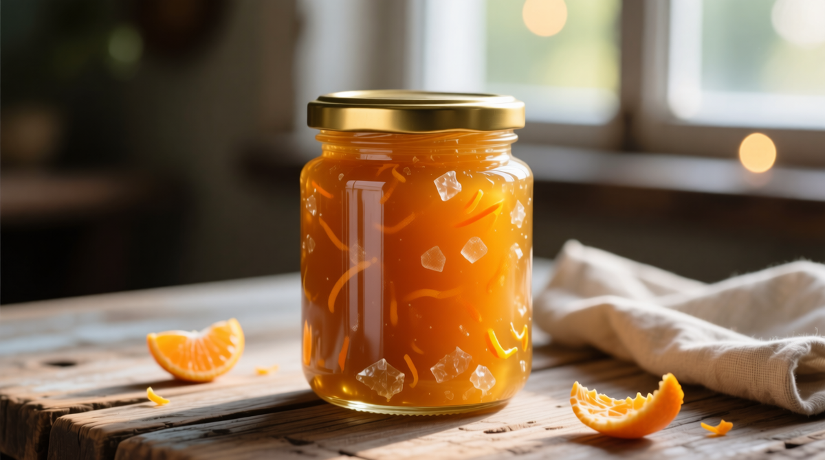 Мандариновое варенье с имбирем