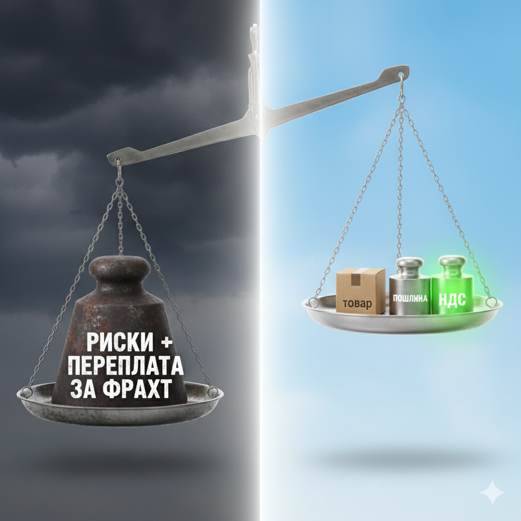 Выгода легальной поставки из Китая