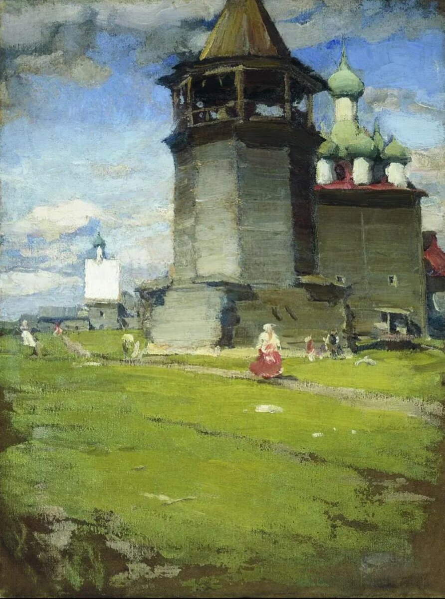 Абрам Архипов. «Церковь» (1902)