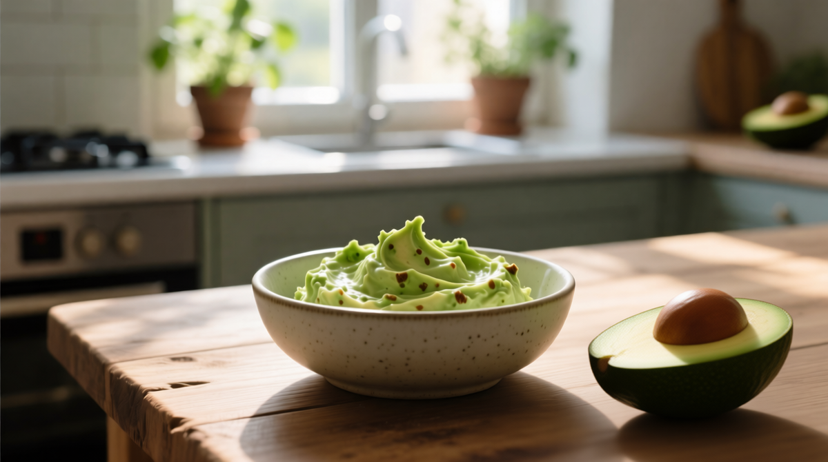 Крем из авокадо