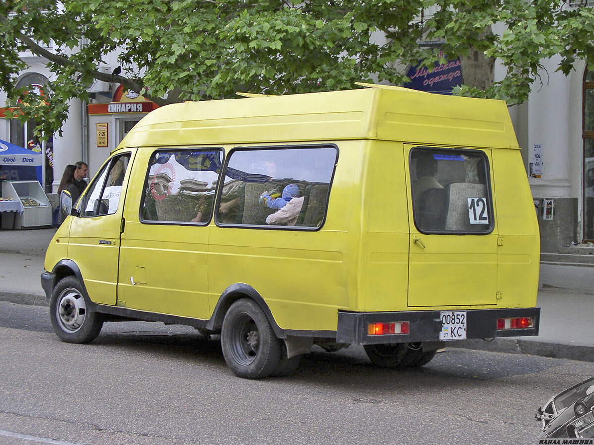 Рута СПВ-15 на маршруте 12 в Севастополе (2007-2008)