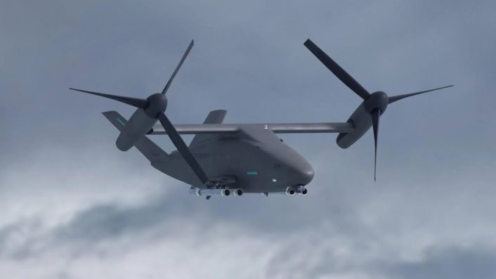 “Верный ведомый” для Apache: Boeing представила концепт беспилотного конвертоплана CxR. Фото: Boeing