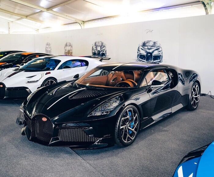 Bugatti La Voiture Noire оснащен мотором мощностью 1500 л.с.