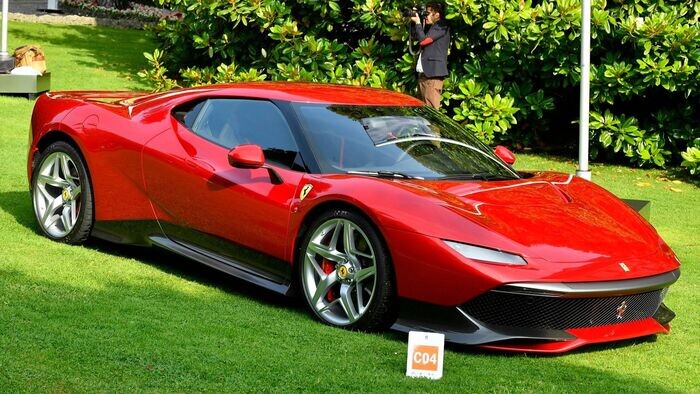 Ferrari SP38 снабжен 7-ступенчатым «роботом»