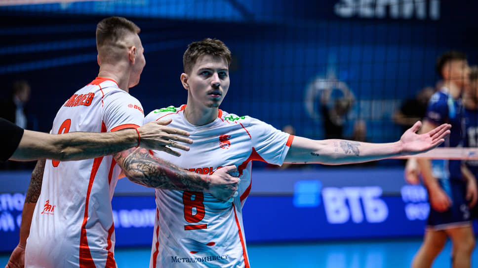 Матч между ВК «Белогорье» и «Зенит».📷Фото: пресс-служба ВК «Белогорье»