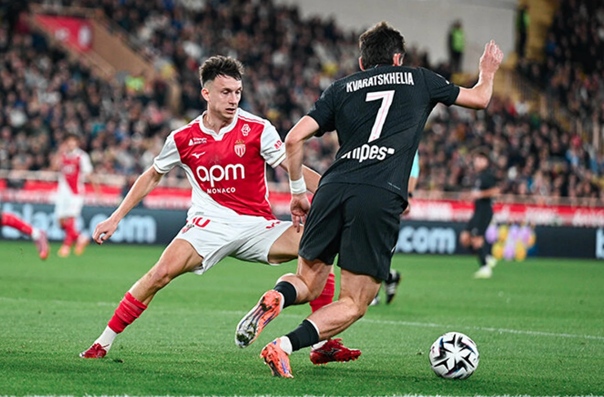Александр Головин провел один из лучших матчей за "Монако". Фото: соцсети