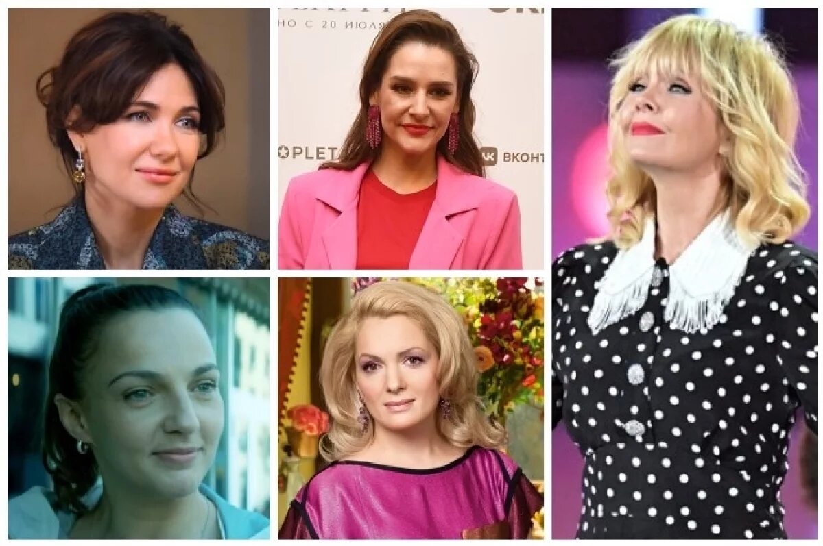    Екатерина Климова, Глафира Тарханова, Валерия, Ирина Леонова, Мария Порошина.