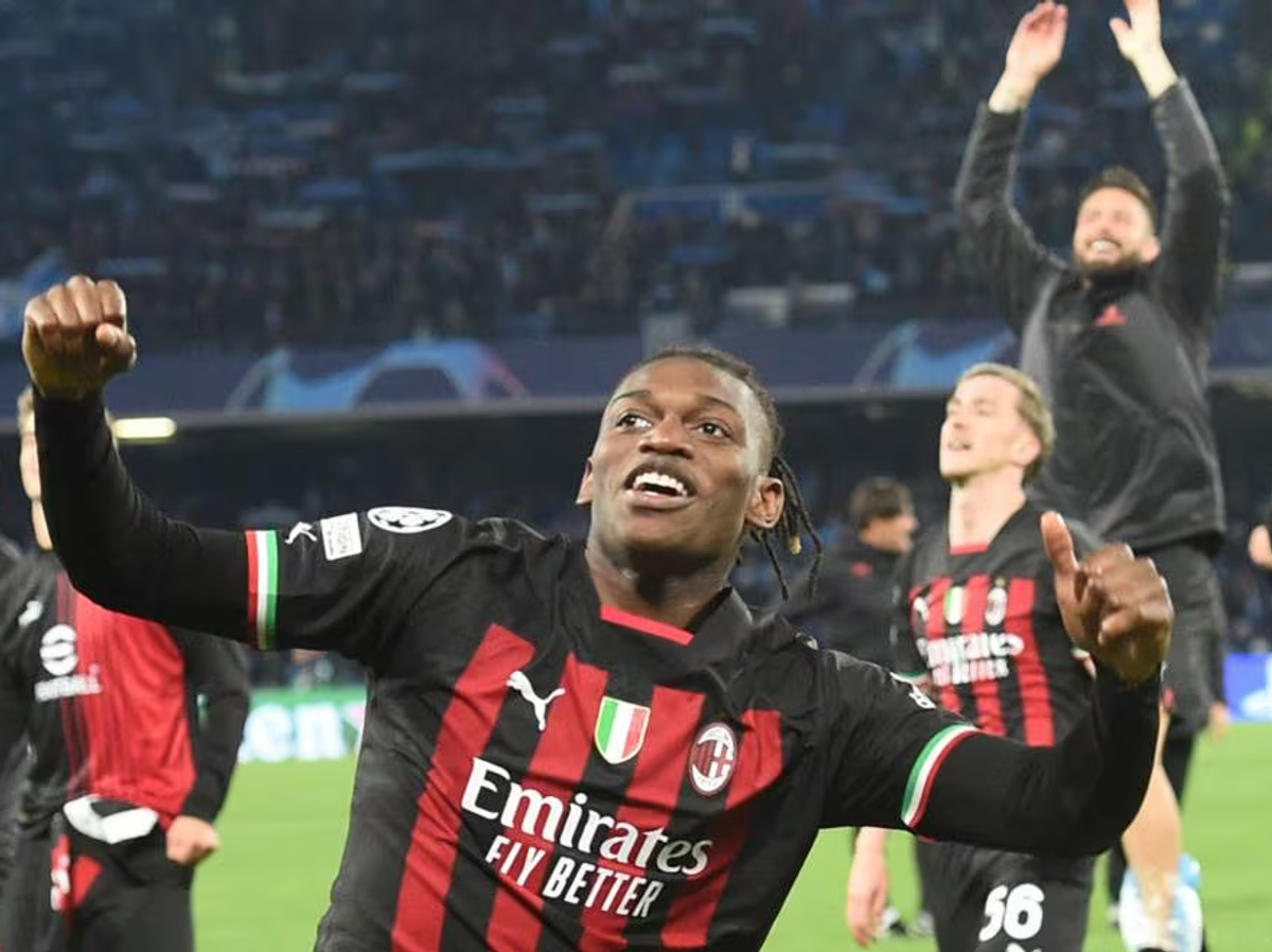    Нападающий ФК "Милан" Рафаэл Леау© Фото : Пресс-служба УЕФА