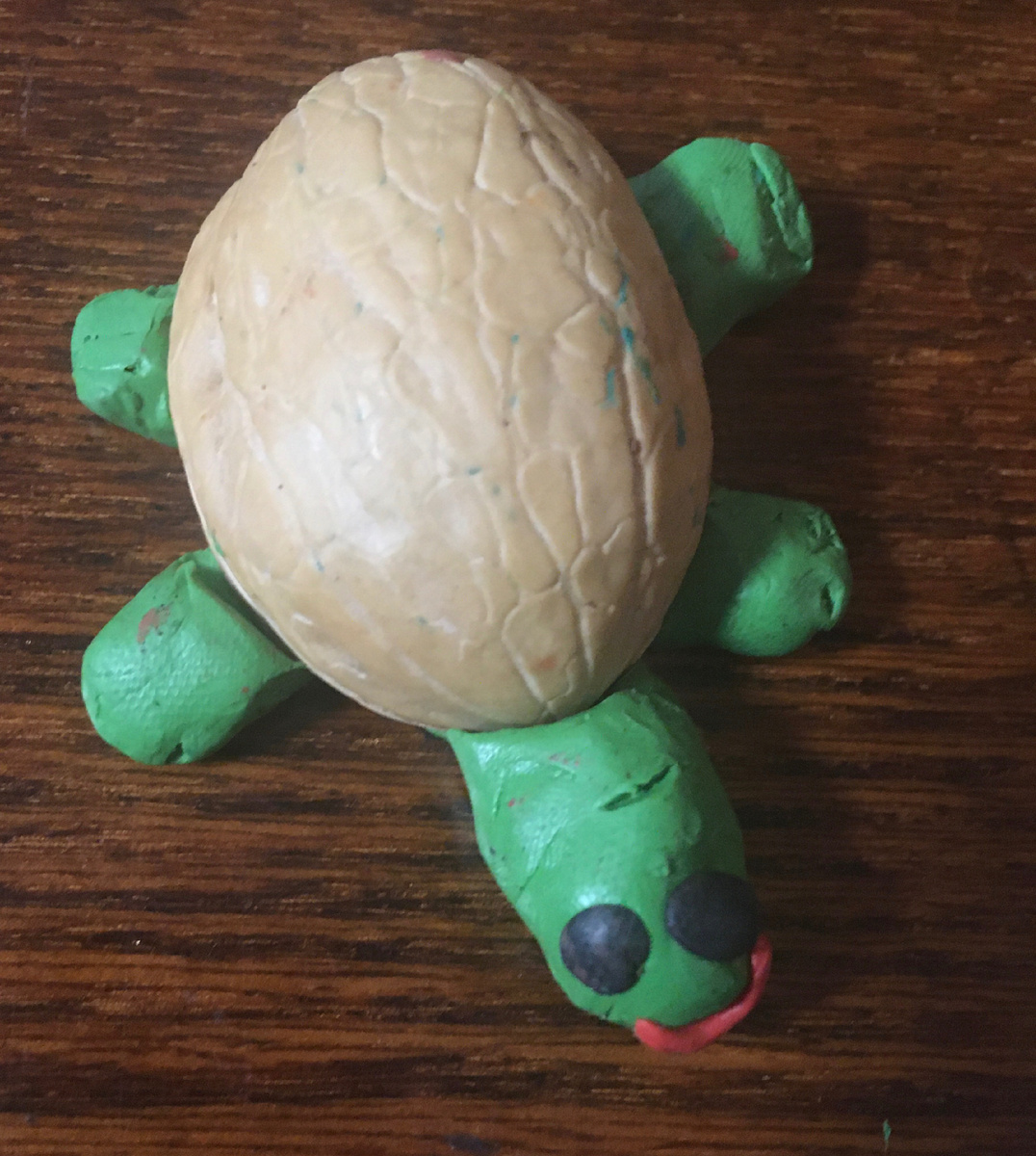 Внук поделку подарил