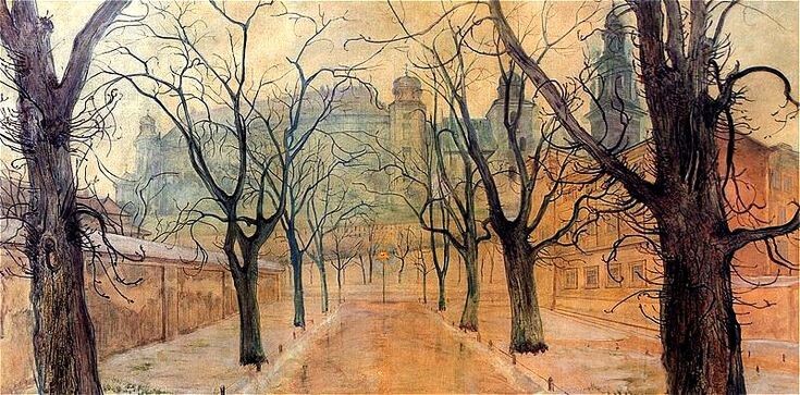 Станислав Выспяньский "Деревья на рассвете" 