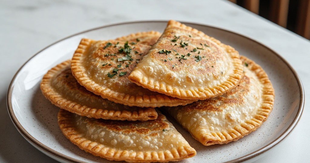 Сочные чебуреки с хрустящим тестом