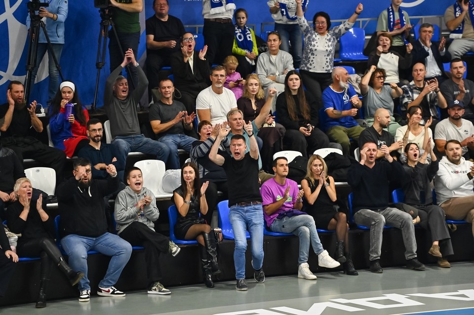    Динамовцы на первых минутах матча рванули вперед: 15:2. Фото: ПСО «Динамо»