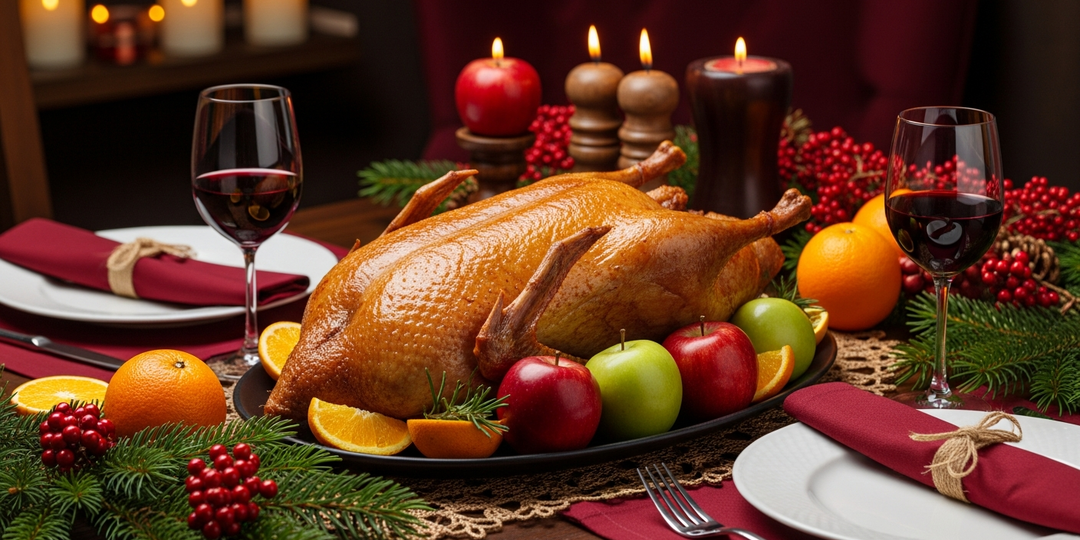 Новогодняя утка в духовке рецепт с фото