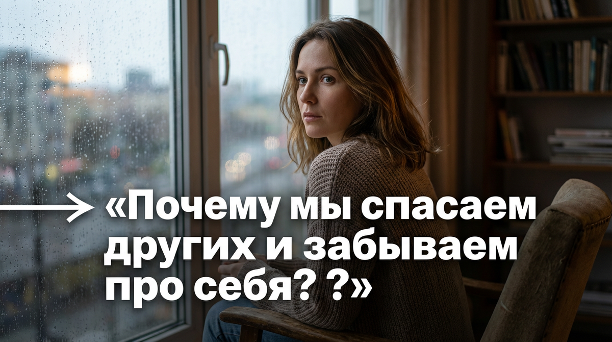 спасаем других и забываем про себя?