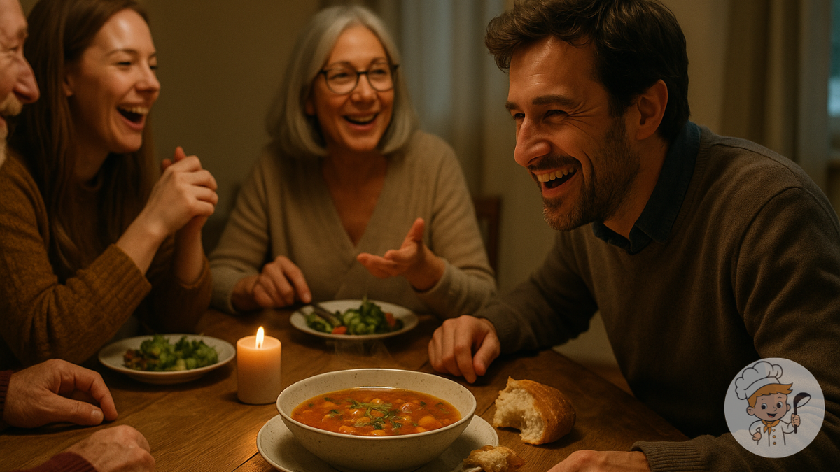 Зачем французские семьи обсуждают день за ужином — и как это влияет на питание